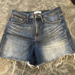 Madewell Jean shorts